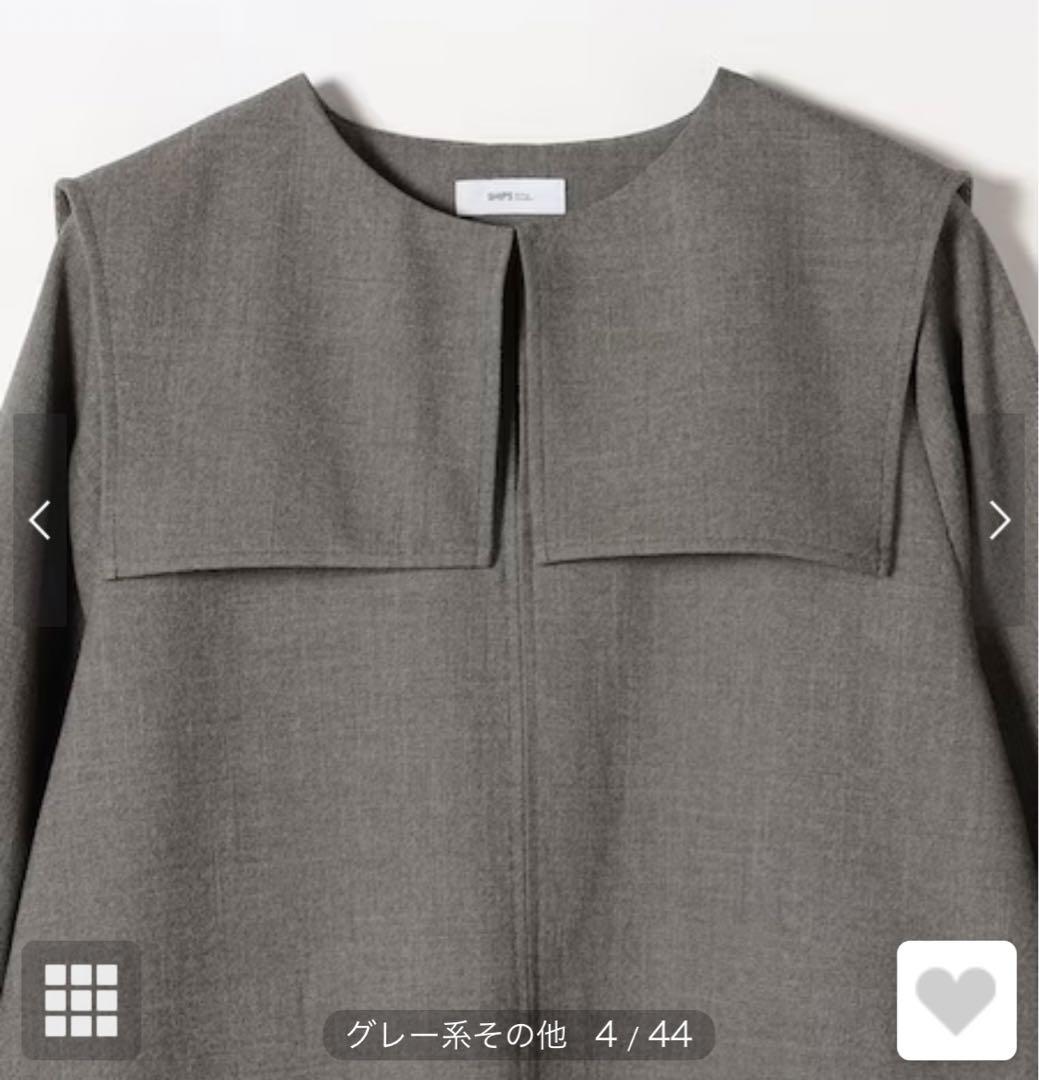 ships セーラーカラーワンピース