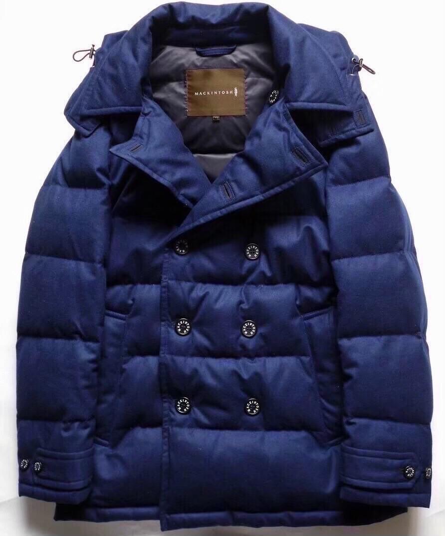 ダウンジャケット★MACKINTOSH(マッキントッシュ)★ネイビー ブルー