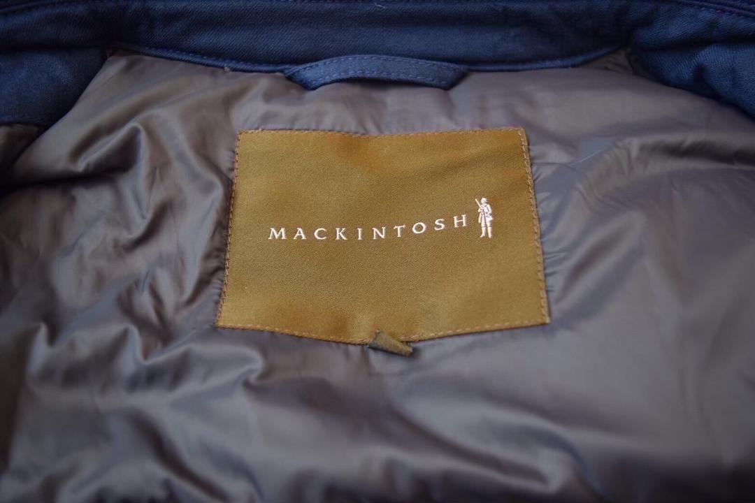 ダウンジャケット★MACKINTOSH(マッキントッシュ)★ネイビー ブルー