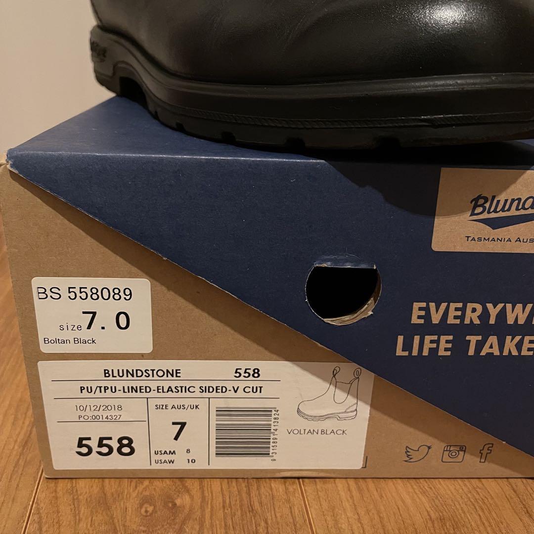 Blundstone 定価31900円 ブーツ 558 最上位モデル 天然本革