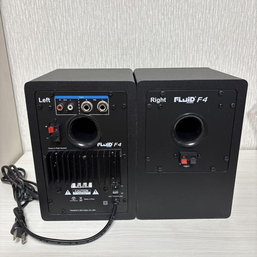 Fluid Audio F4 モニタースピーカー