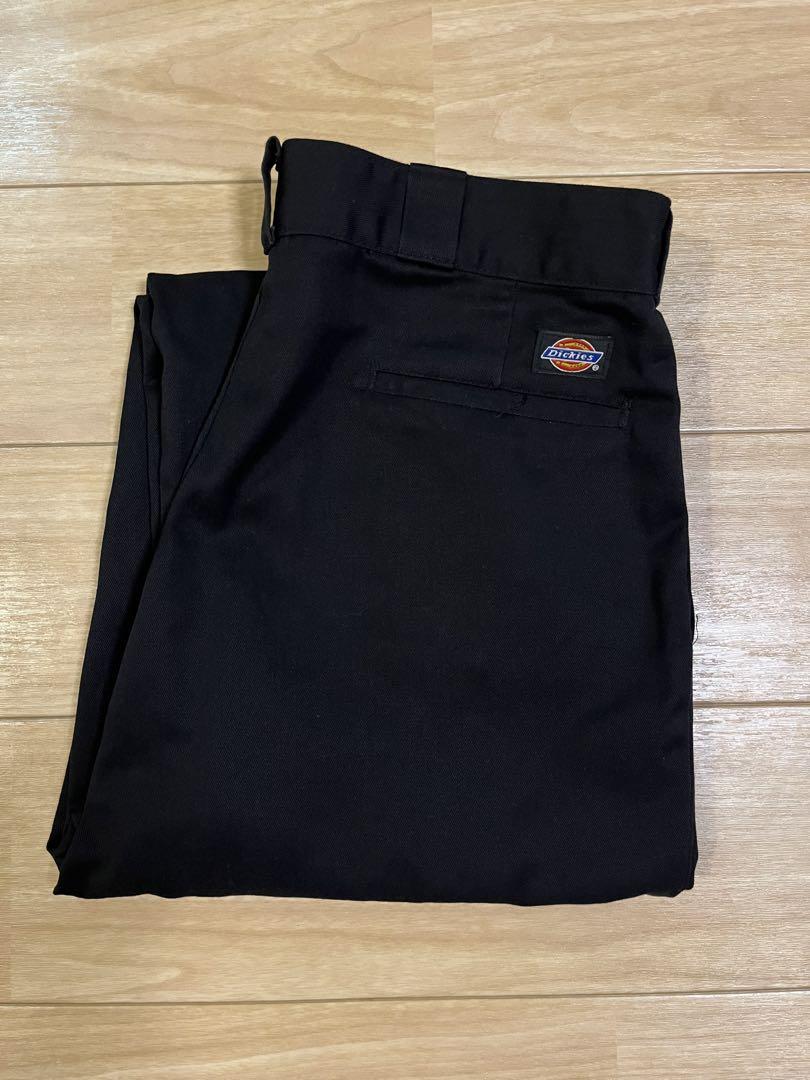 W36 L29 90s DICKIES ワークパンツ 874 ブラック USA製