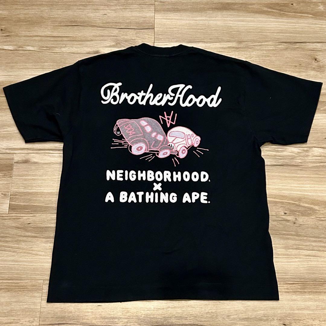 BAPE × NBHD Tee【BROTHER HOOD】