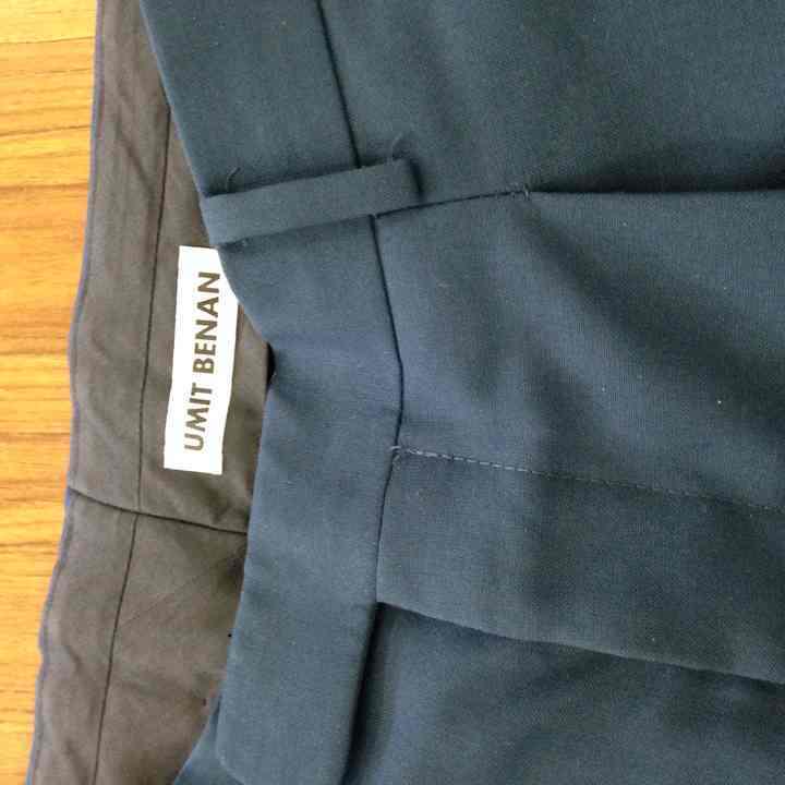 Umit Benan クラシックパンツ ブルー