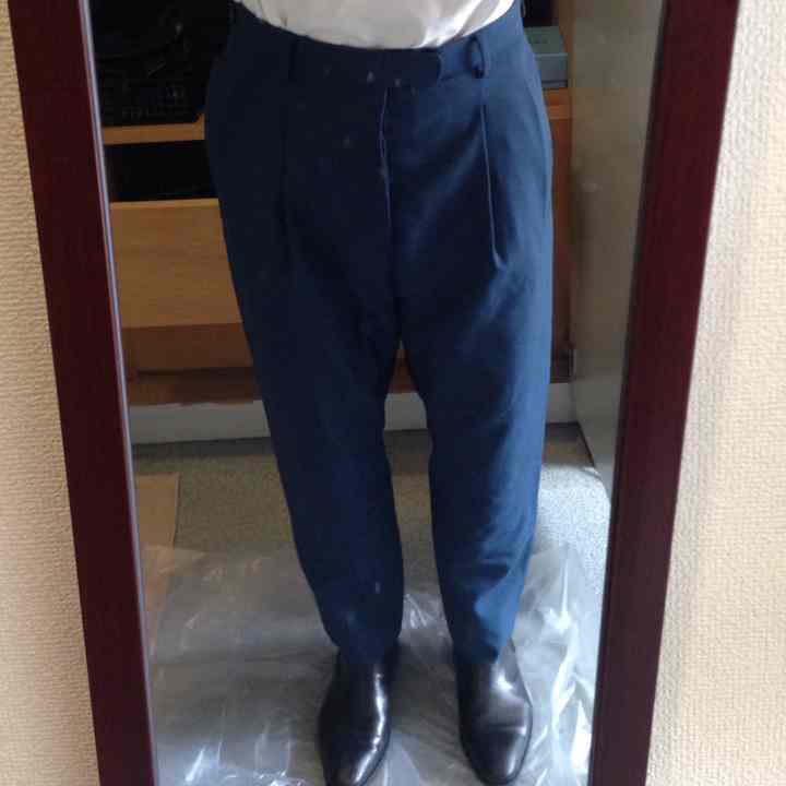 Umit Benan クラシックパンツ ブルー