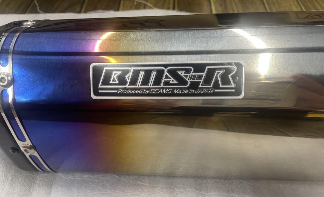 CBR400R BEAMSスリップオンヒートチタンサイレンサー政府認証　美品