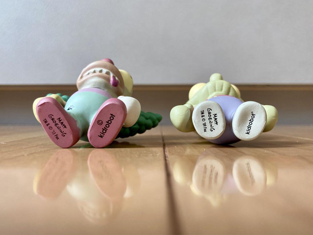 kidrobot シンプソンズ クラスティ&バート フィギュアセット