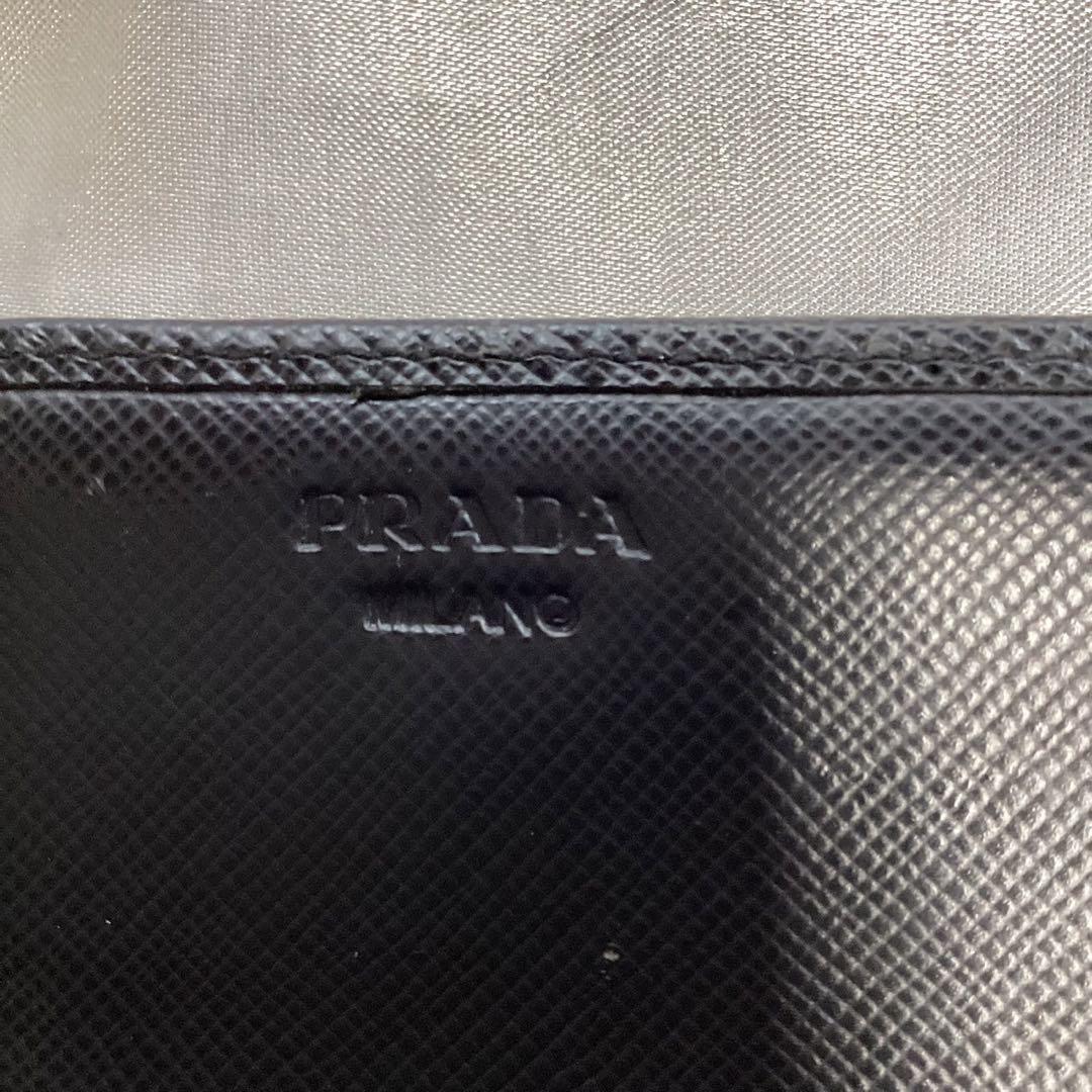 【PRADA 】サフィアーノ　長財布【ブラック】