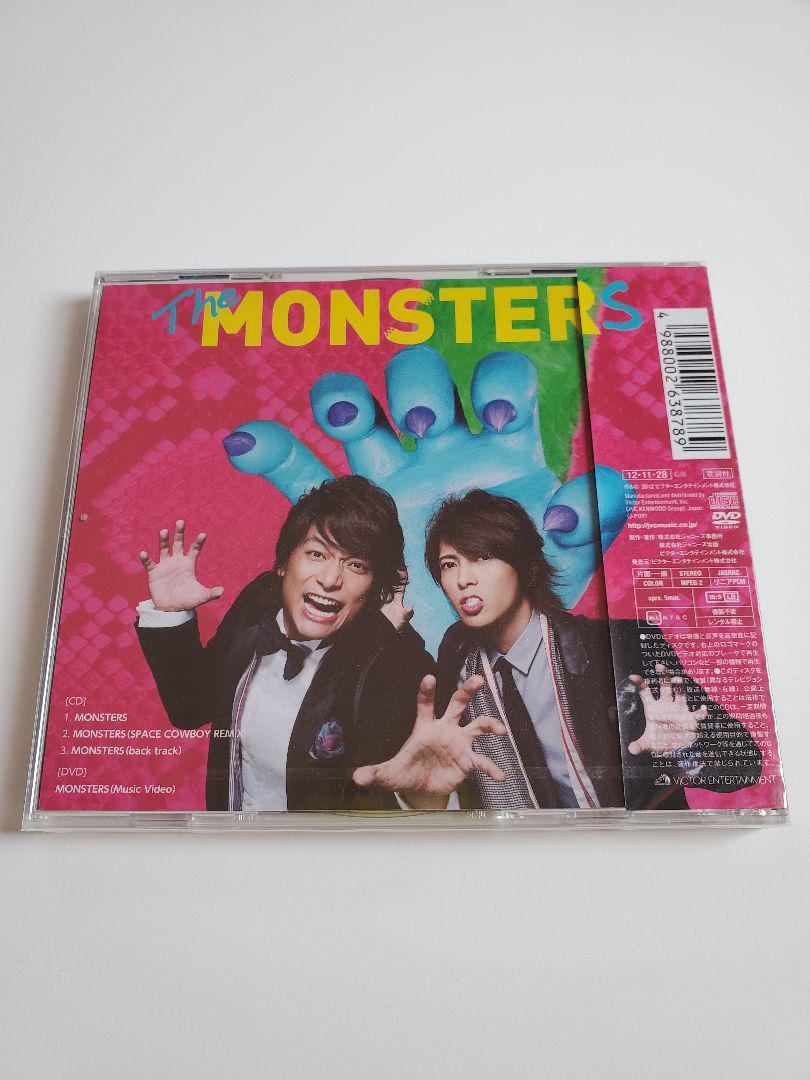 ☆The MONSTERS (山下智久&香取慎吾)初回限定盤A《 CD+DVD