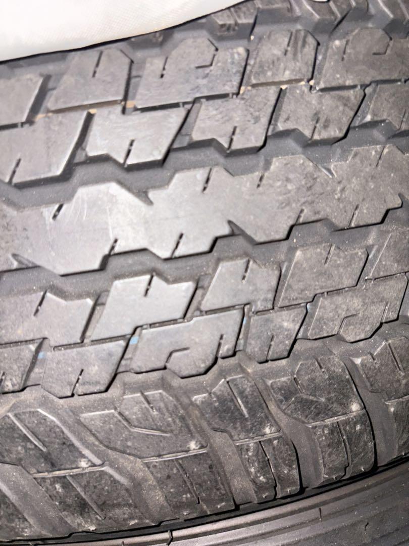 ハイラックス ブラックラリー タイヤ ホイール 4本セット 純正 トヨタ