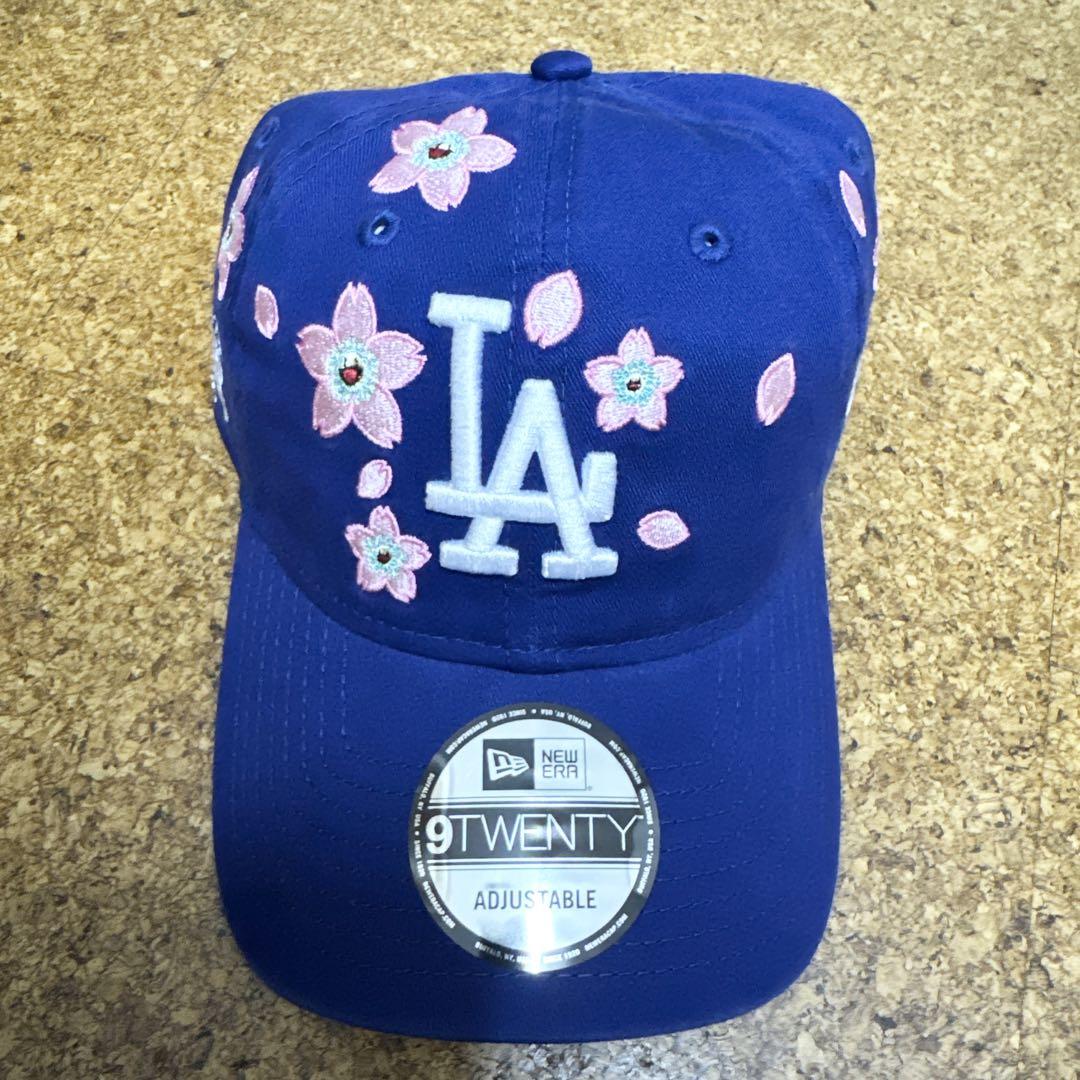 村上隆 MLB ドジャース NEW ERA 新品未使用　ブルー 正規品 MLB ニューエラ ドジャース ブルー 9FORTY 村上隆 - メルカリ