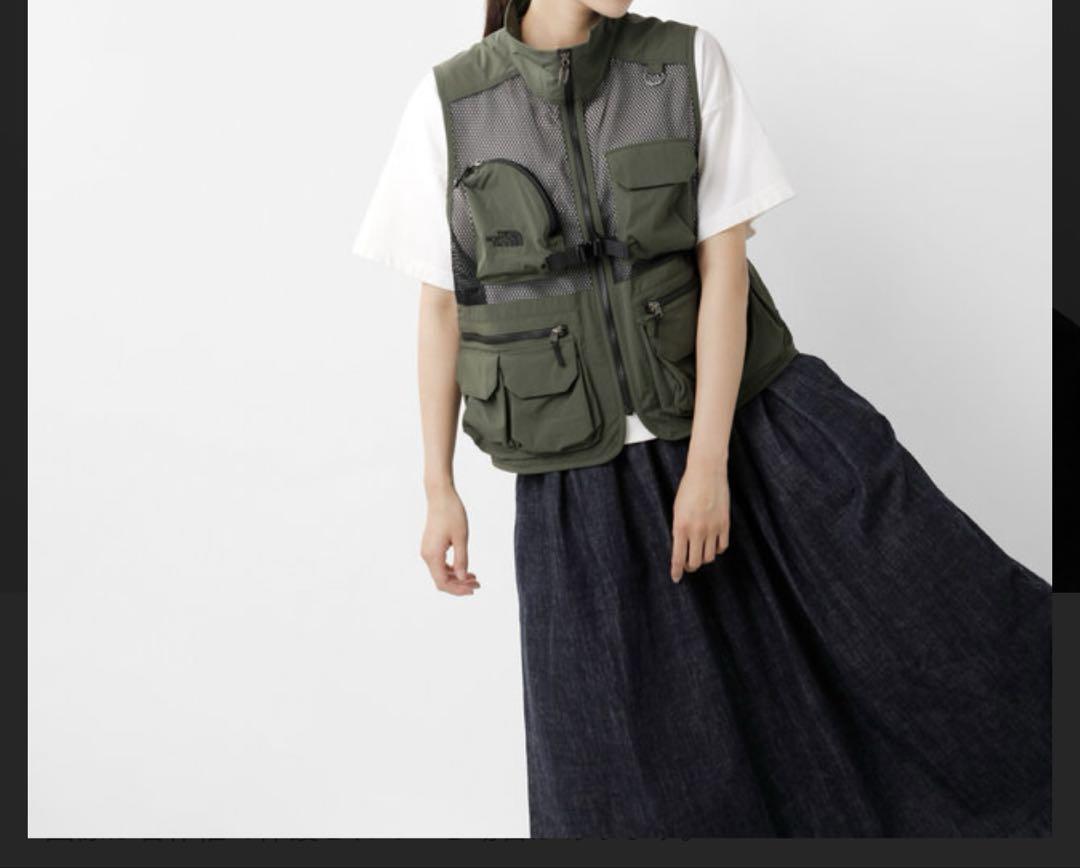 THE NORTH FACE フィッシングベスト Lサイズ オリーブ