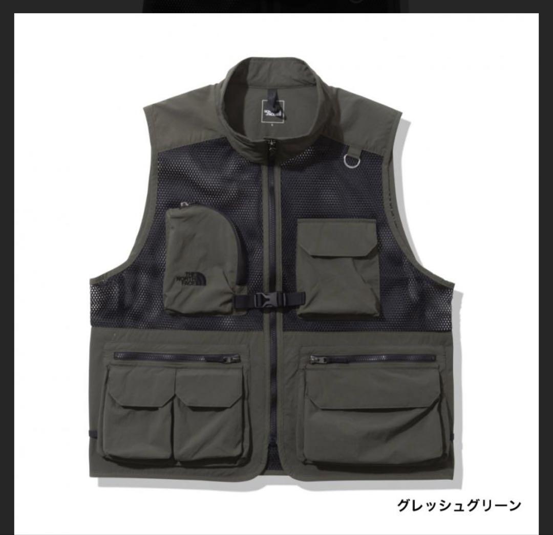 THE NORTH FACE フィッシングベスト Lサイズ オリーブ