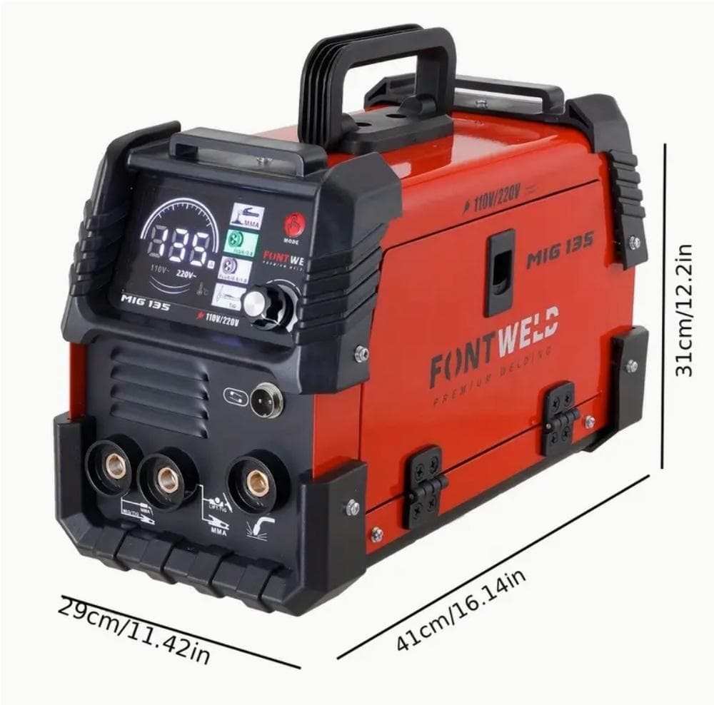 ☆新品未使用☆135A100V/200V ノンガス半自動溶接機 アーク溶接機