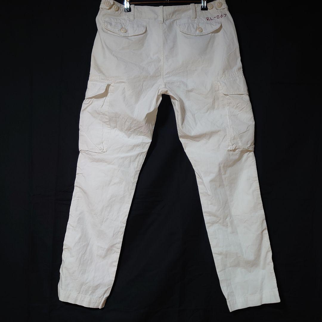 ☆超美品☆ラルフローレン カーゴパンツ ホワイト W32 L32