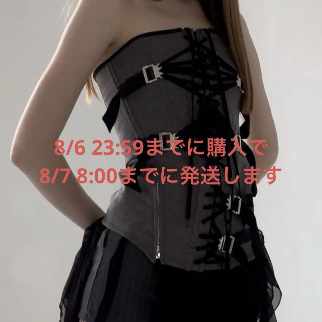 【即日発送】theredthread S burlesque corset THEREDTHREAD】S burlesque corset