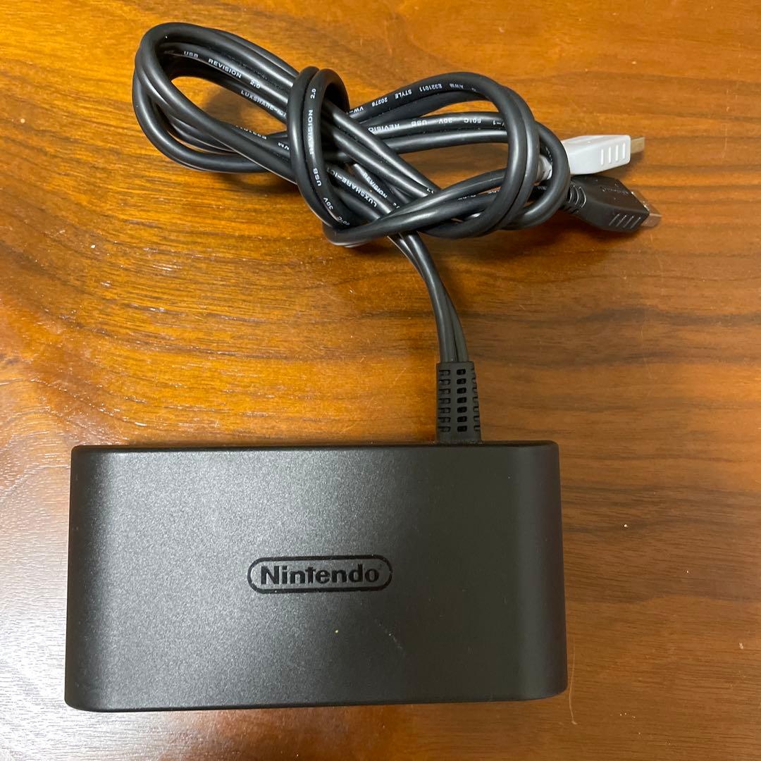 Nintendo Switch GCコン　ほぼ新品　接続タップあり　純正