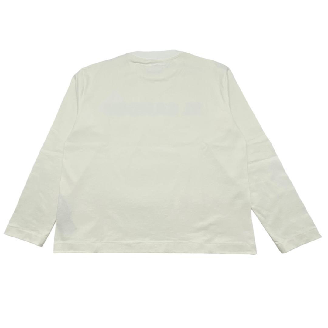 新品】 JIL SANDER Tシャツ 長袖 ロゴ ホワイト S