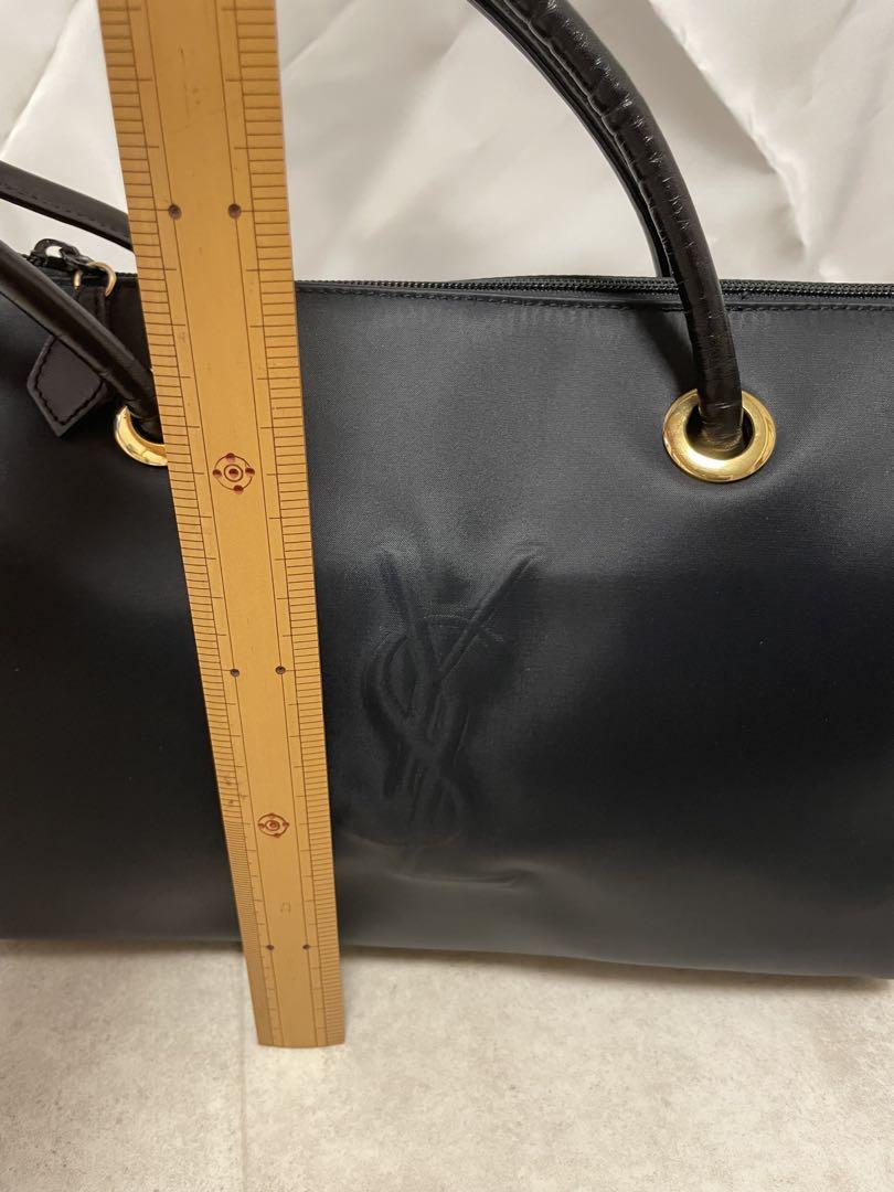 YSLイブ•サンローラン 黒 ボストンバッグ美品