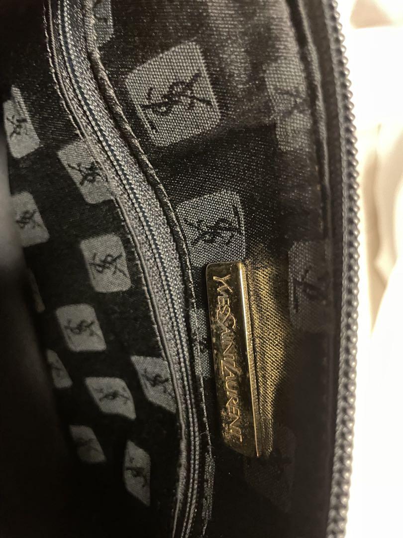 YSLイブ•サンローラン 黒 ボストンバッグ美品