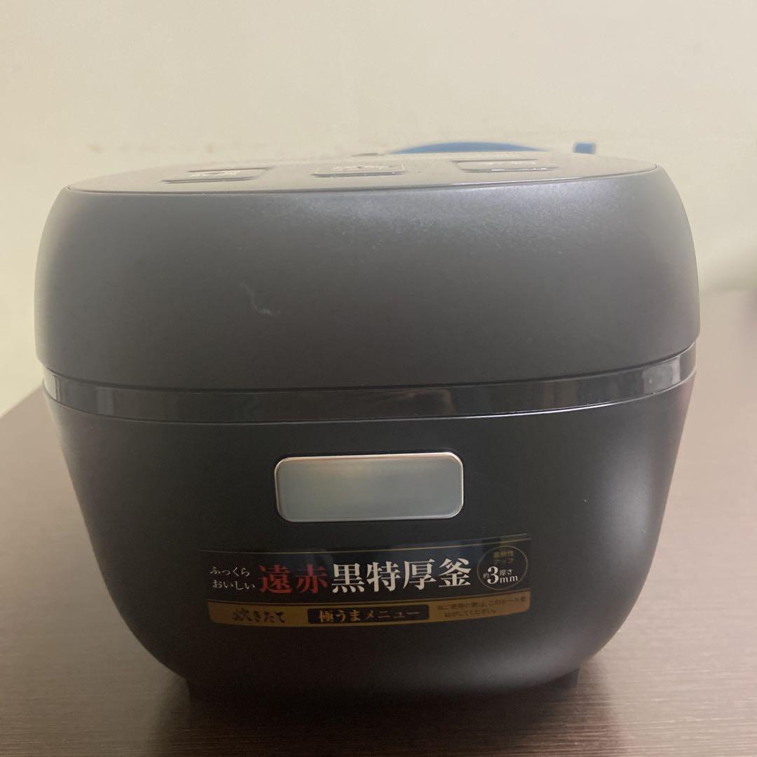 TIGER 炊飯器 3合 黒遠赤黒特厚釜 中古 楽天市場】【タイガー魔法瓶 楽天市場店】 炊飯器 3合 低温調理