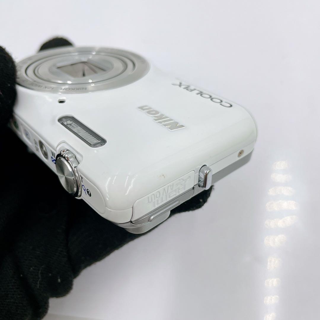 Nikon ニコン COOLPIX S6600 Wi-Fi ホワイト デジカメ