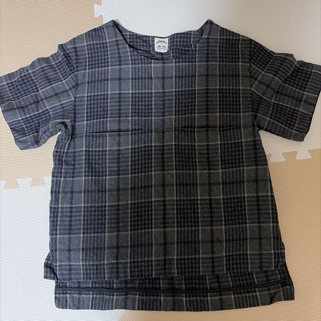 SUNSEA 半袖ウール セットアップ SUNSEA 半袖ウール セットアップ