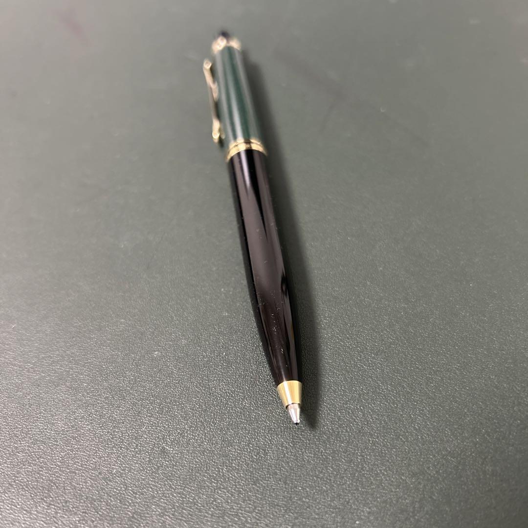 ペリカン K400 緑縞 ボールペン