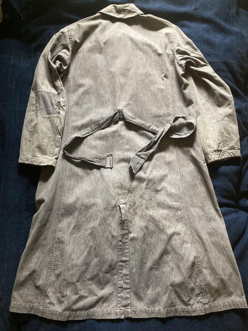 人気新品 フランス 軍 ブラックシャンブレー リネン メティス ジャケット・アウター
