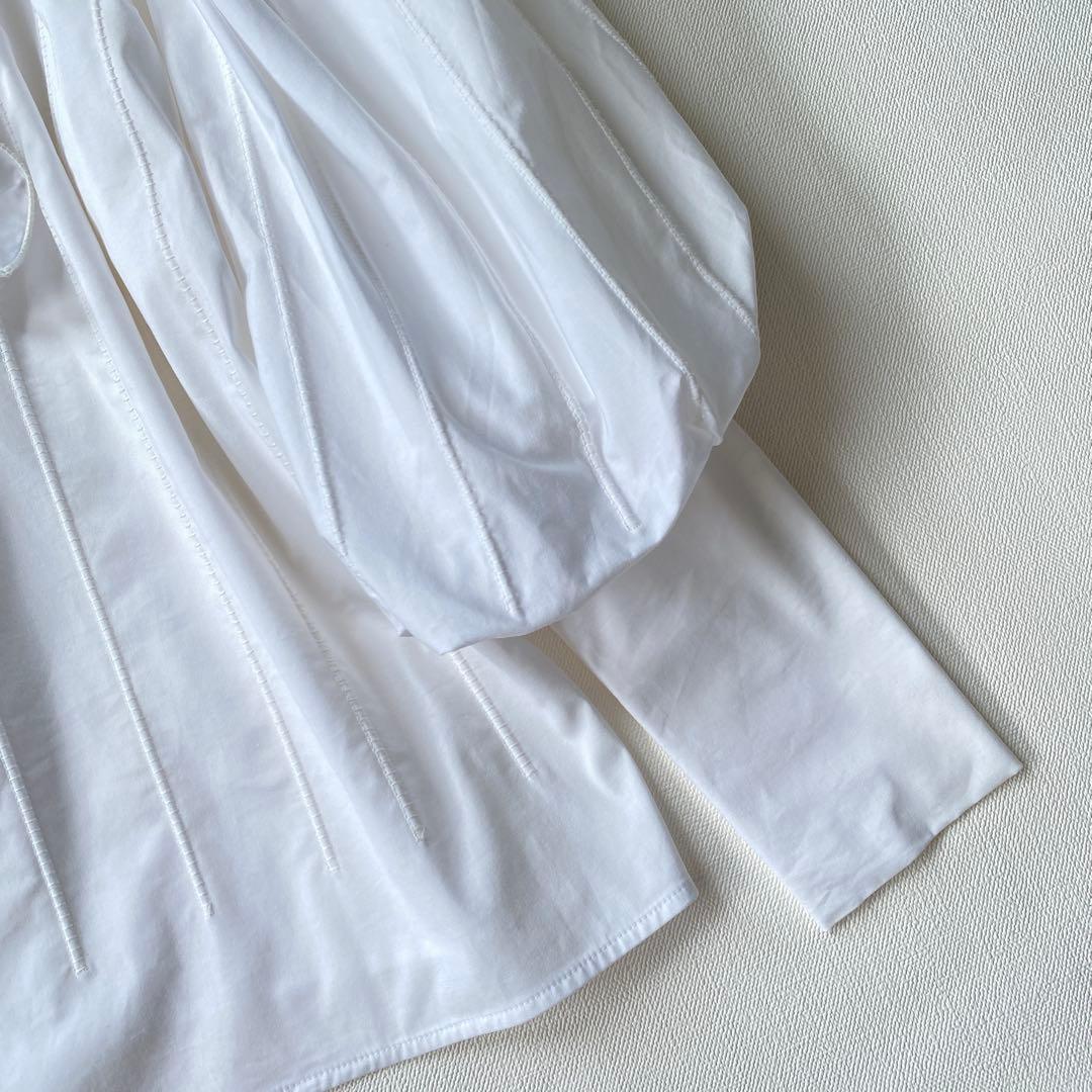 yori shirocon candyブラウス パフスリーブ フリルブラウス