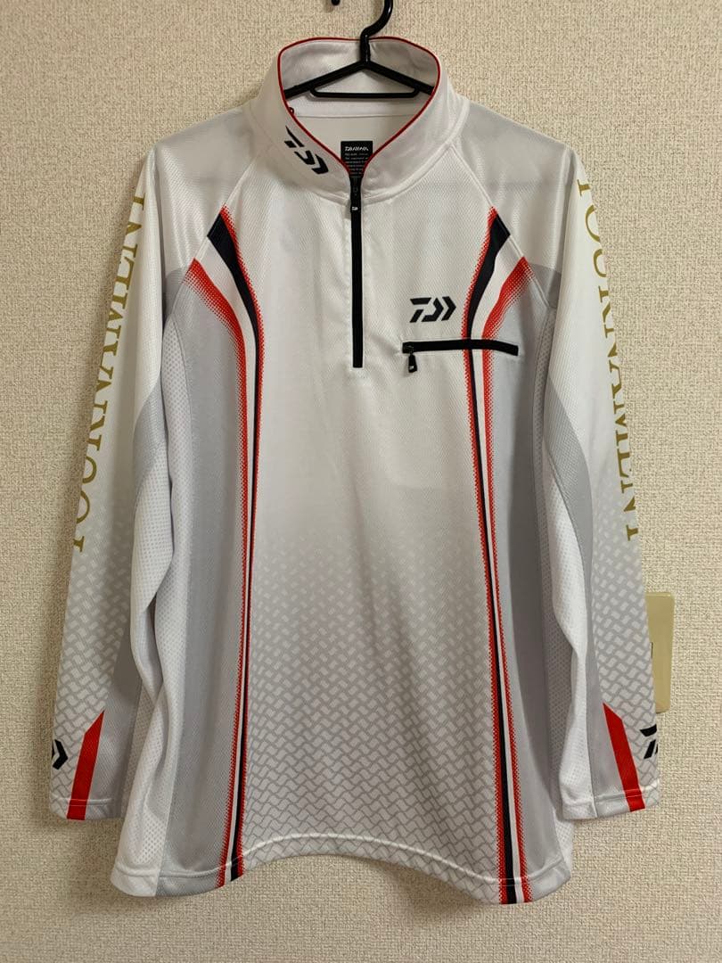 ダイワ トーナメント ドライシャツ DE-7406 ホワイト Ｌサイズ 定価 16, ダイワ トーナメント ドライシャツ DE-7406 ミスト