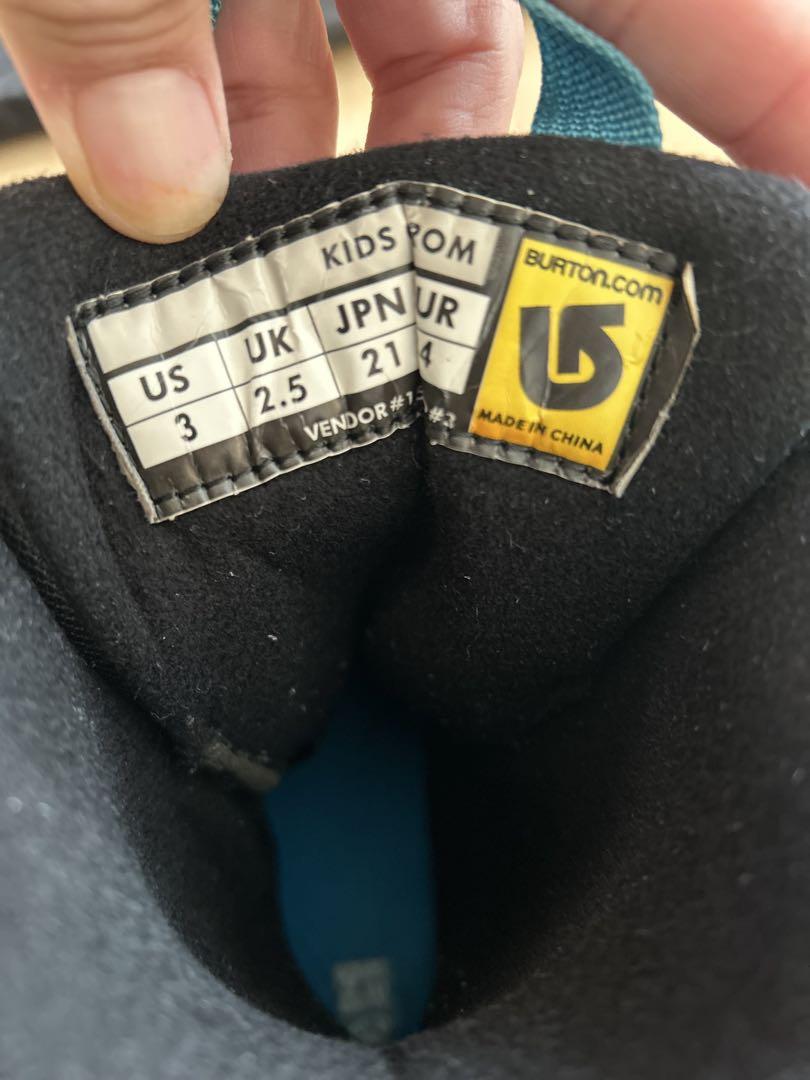 スノーボード　バートン　BURTON　子供　キッズ　ブーツ セット