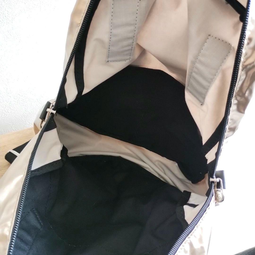 極美品 ジャックゴム Light メタリックゴールド リュック - メルカリ