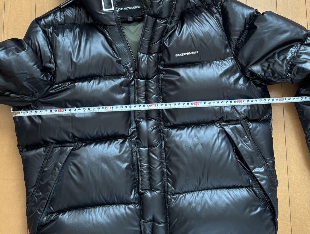 EMPORIO ARMANI ブラック ダウンジャケット EMPORIO ARMANI ブラック ダウンジャケット