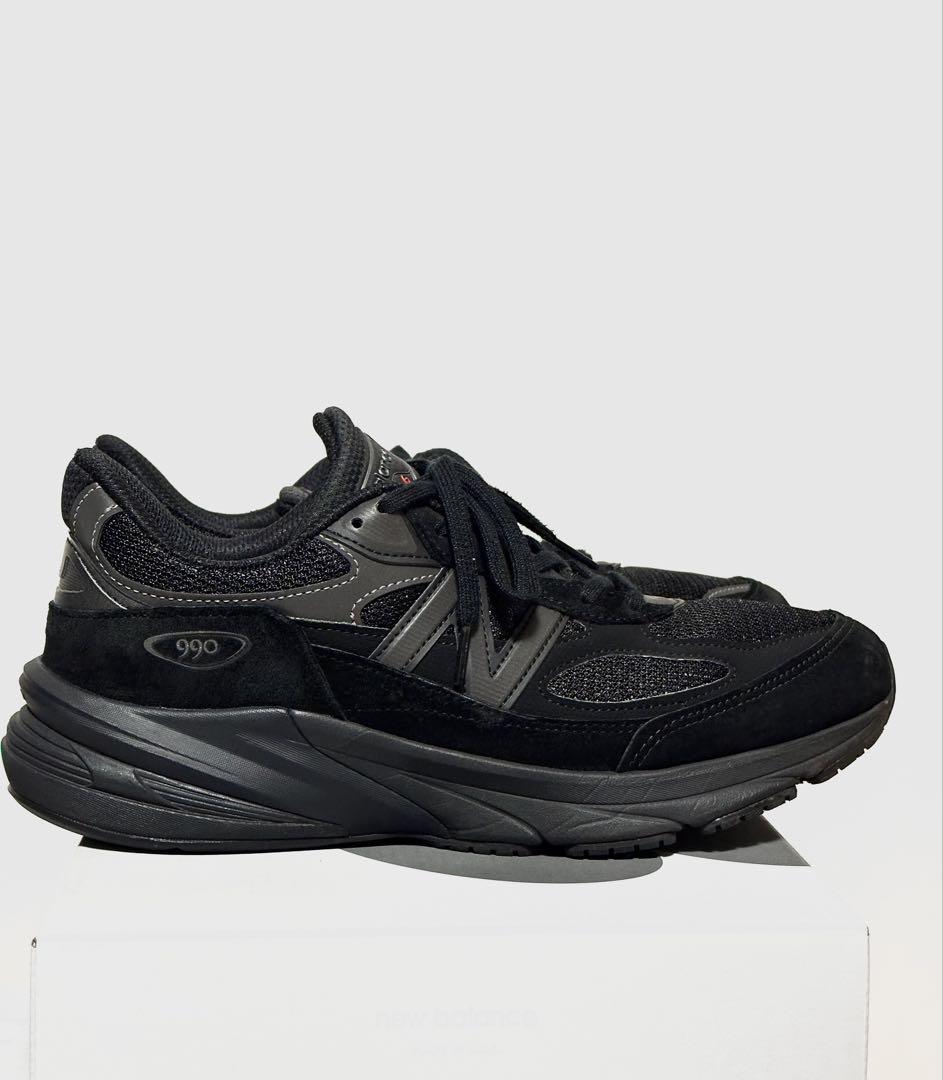 靴 New Balance 990V6 U990BB6 \"Triple Black\"