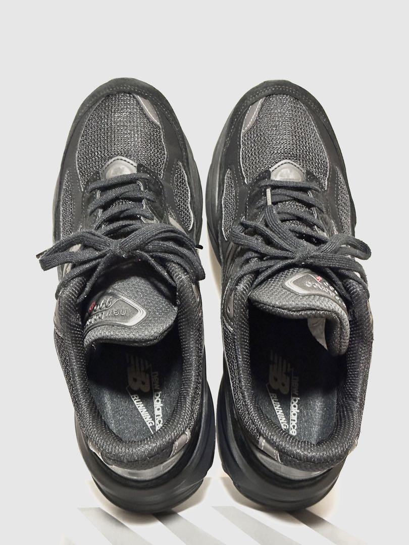 靴 New Balance 990V6 U990BB6 \"Triple Black\"