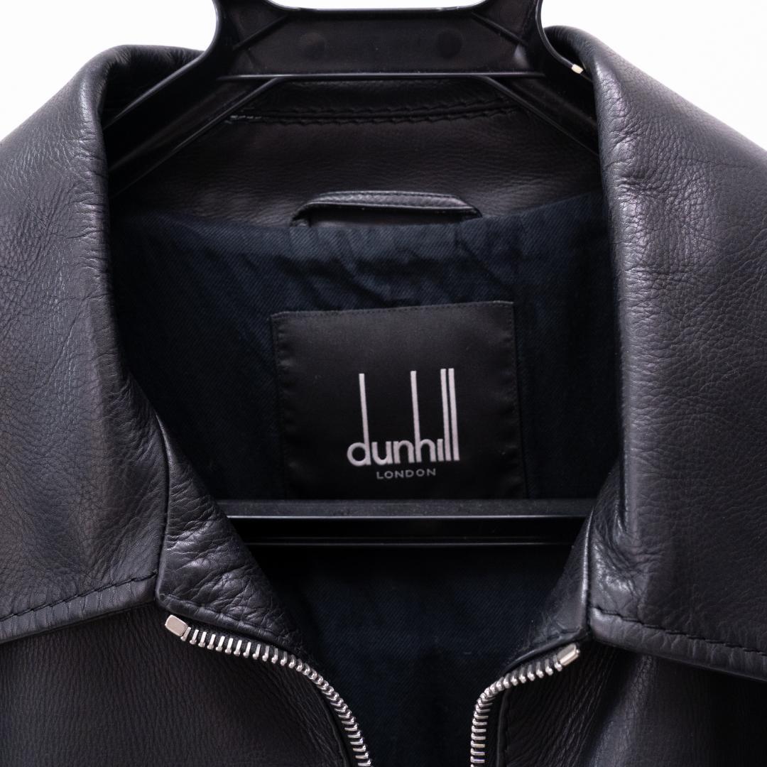 美品 dunhill レザーコートジャケット