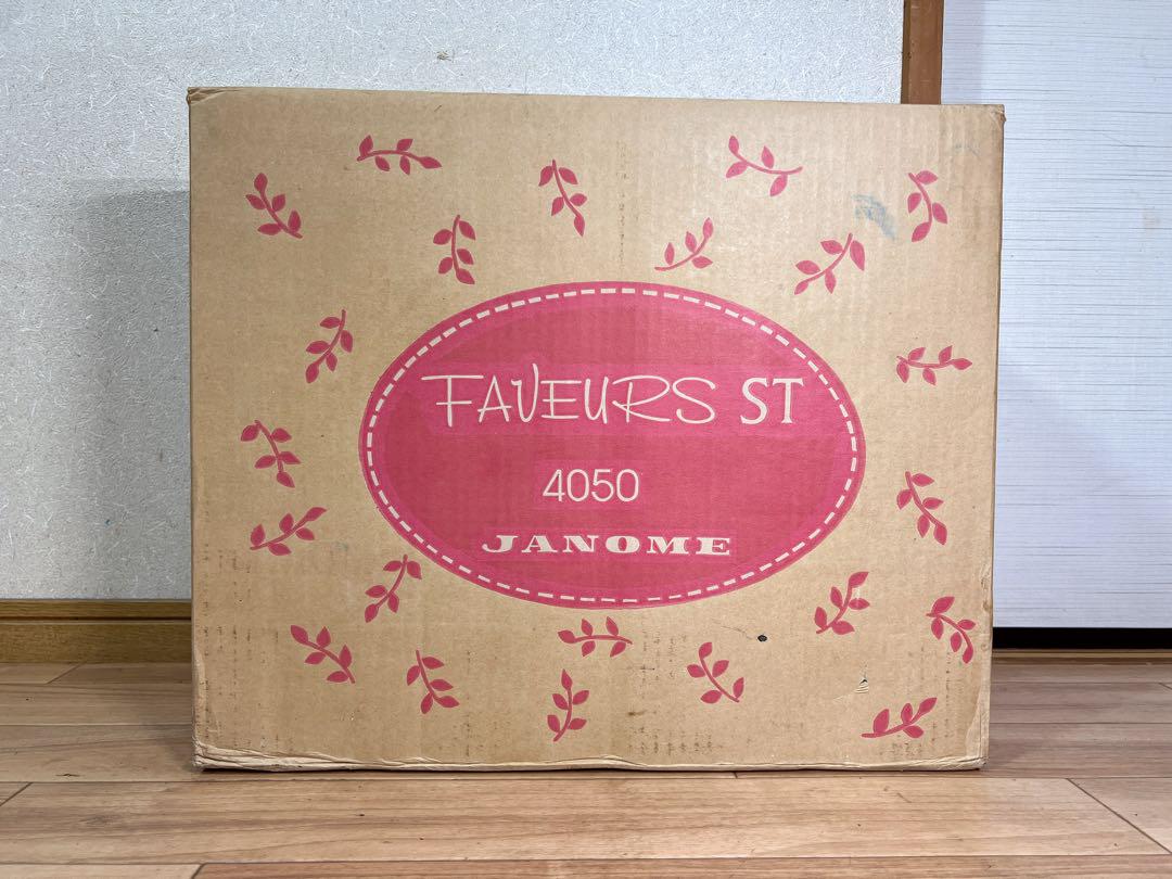 JANOMEジャノメ 蛇の目 電動ミシン FAUEURS ST 4050 751 10,000円