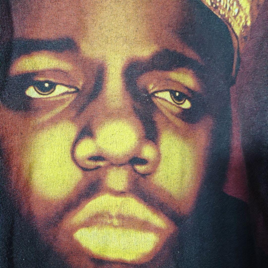 BIGGIE　00s ラップT 　カットオフ　Brooklyn　mint
