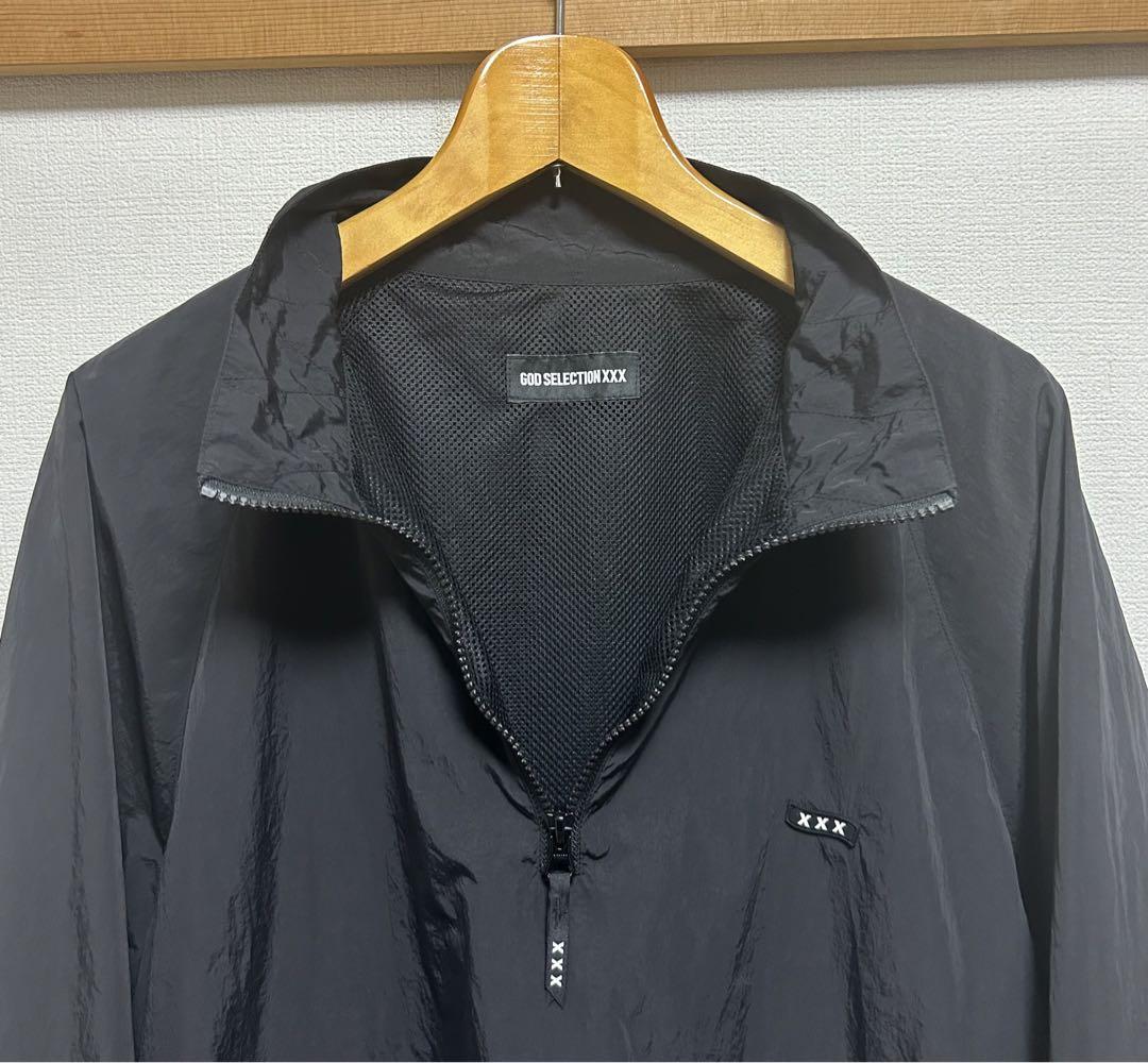 【試着のみ】ゴッドセレクション × フラグメントデザイン 限定ナイロンジャケット 試着のみ】ゴッドセレクション × フラグメントデザイン 限定