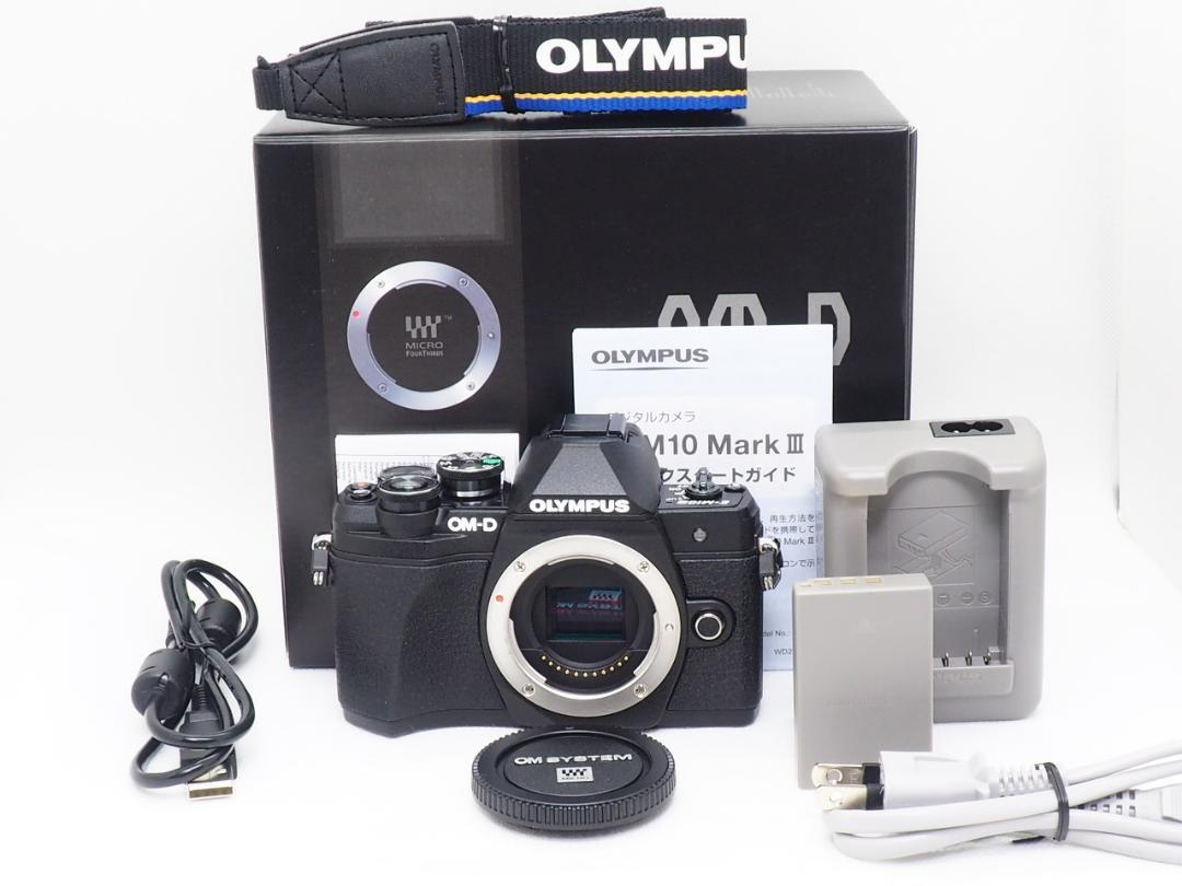 ■美品■ OLYMPUS OM-D E-M10 Mark III ボディ 元箱