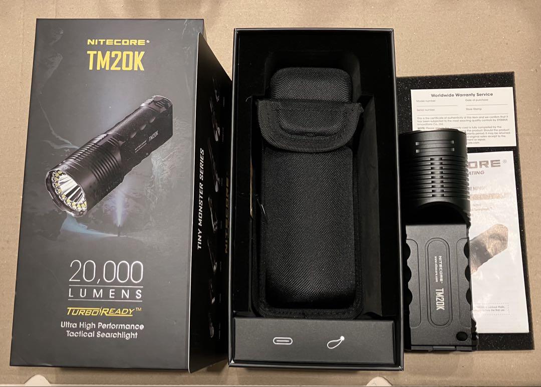 NITECORE TM20K フラッシュライト 20000ルーメン