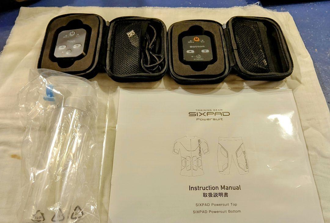 SIXPAD EMSトレーニングウェア メンズLサイズ 上下　パワースーツ ヨドバシ.com - SIXPAD シックスパッド パワースーツ ボトム EMS