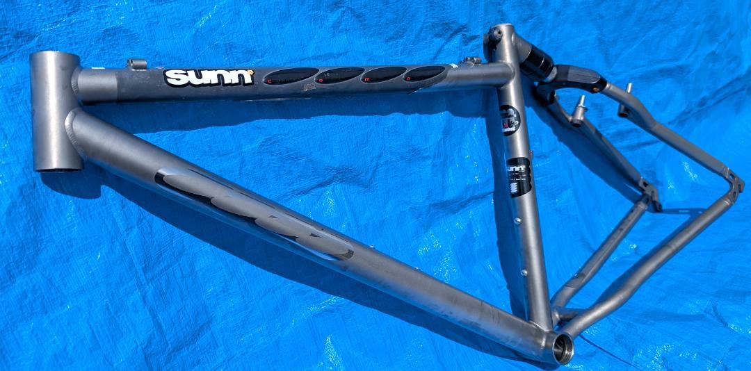 sunn exact ti チタン ソフトテール ジャンクフレーム クラックあり