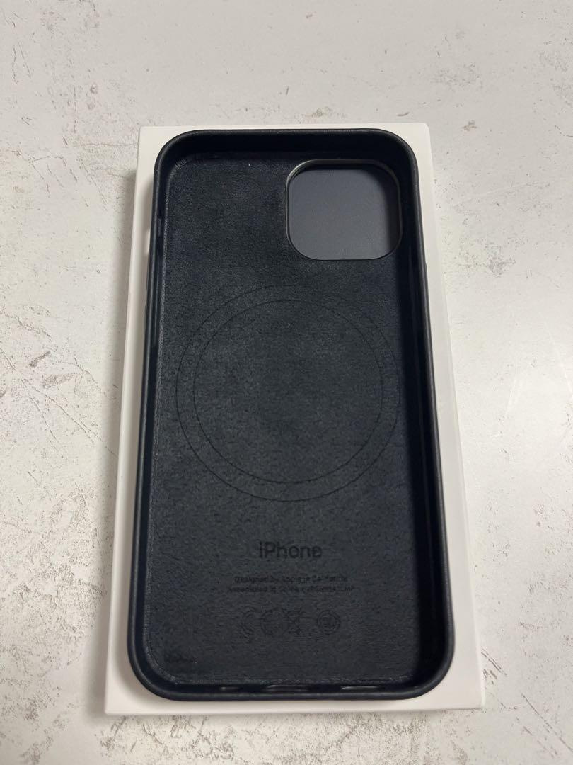 【美品】iPhone 13 mini MagSafe対応 純正レザーケース 純正