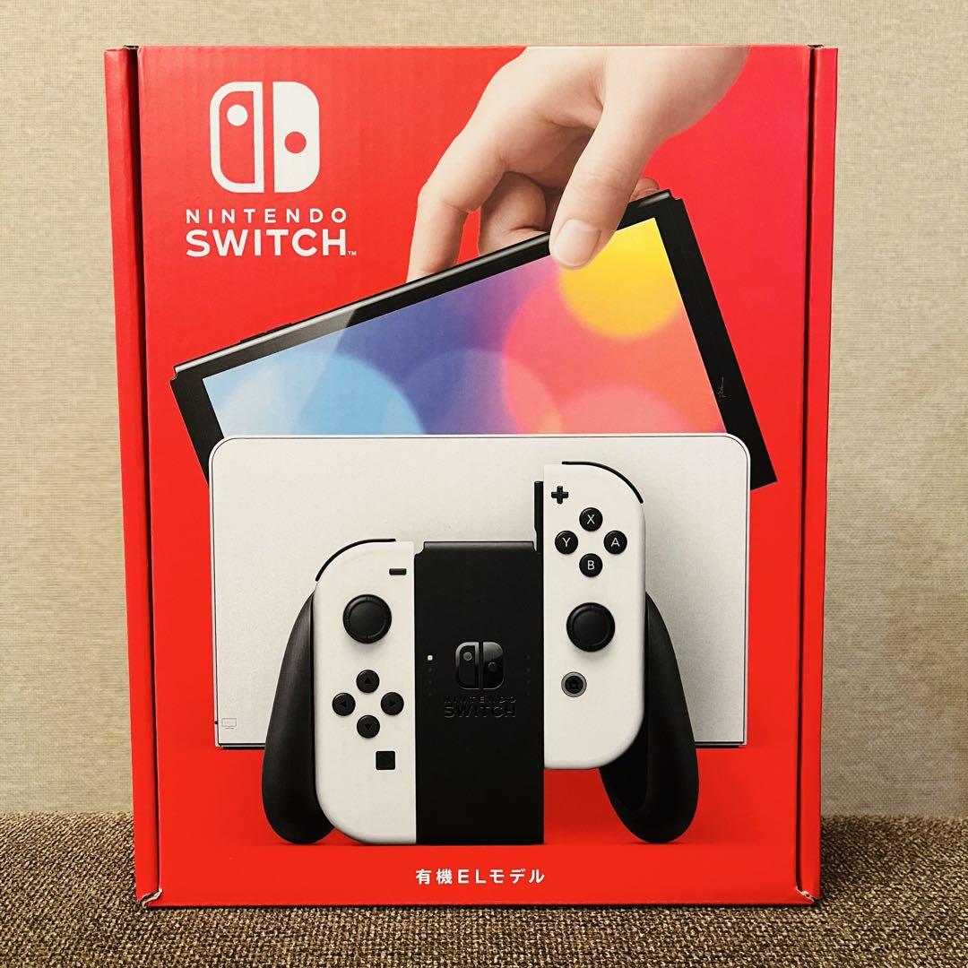 【新品未開封】Nintendo Switch 有機ELモデル 本体　ホワイト