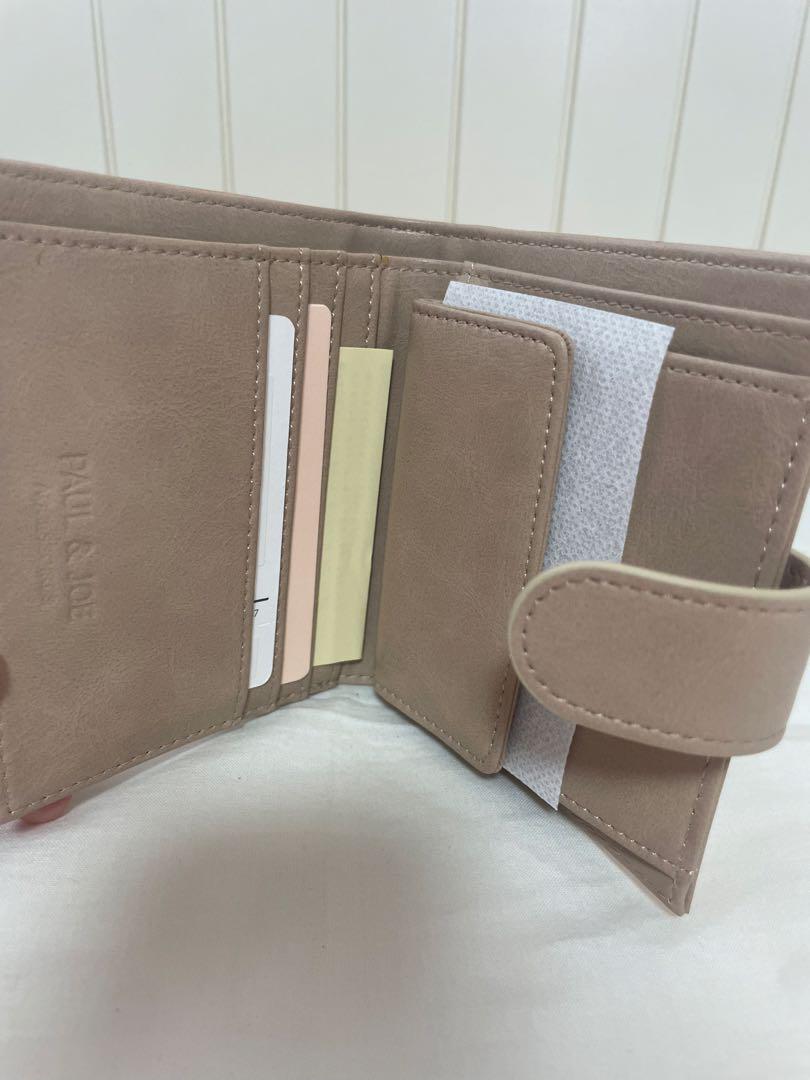PAUL & JOE 二つ折り財布 ベージュ
