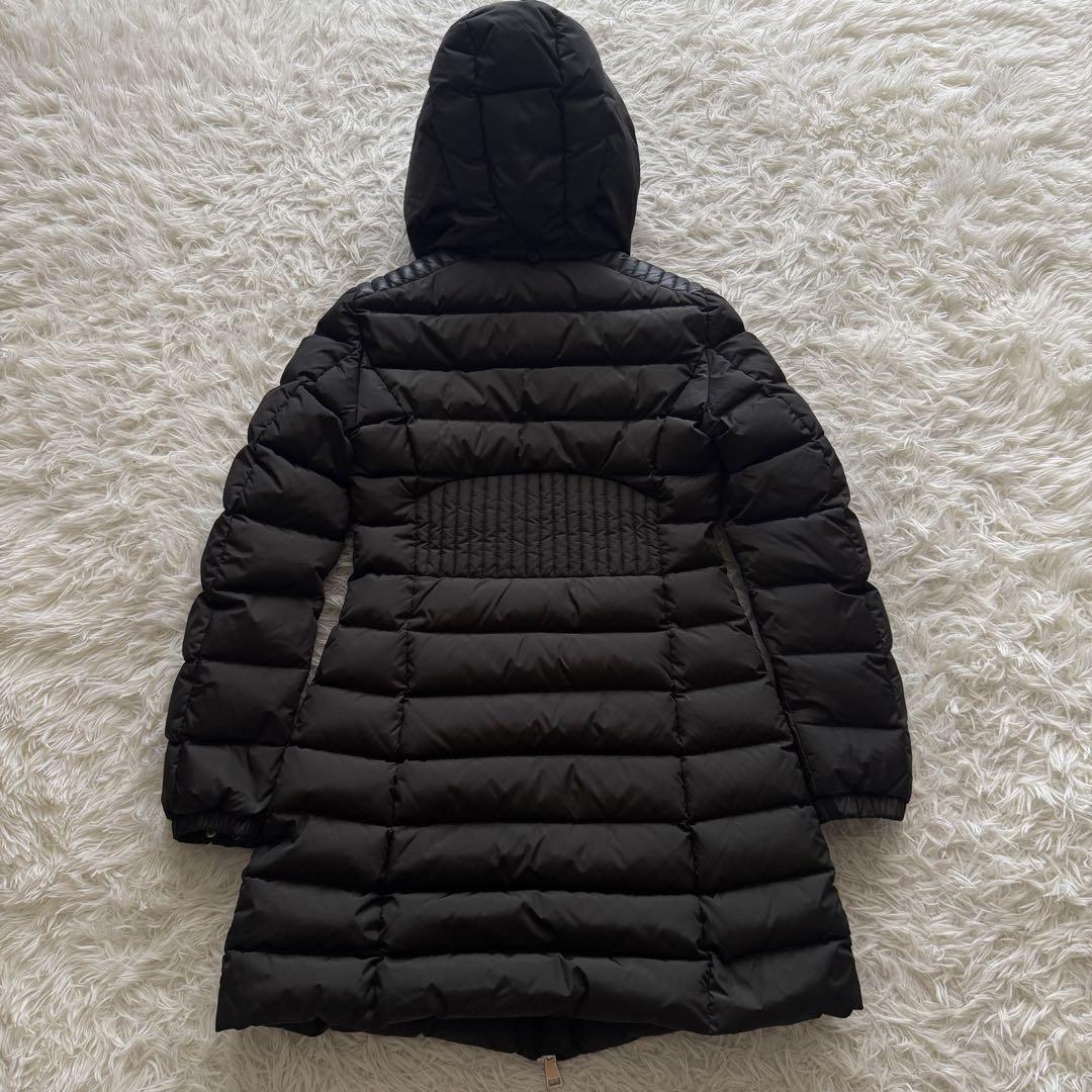 MONCLER モンクレールOROPHIN ダウン MONCLER - モンクレール OROPHINラムレザー切替 00 ブラック