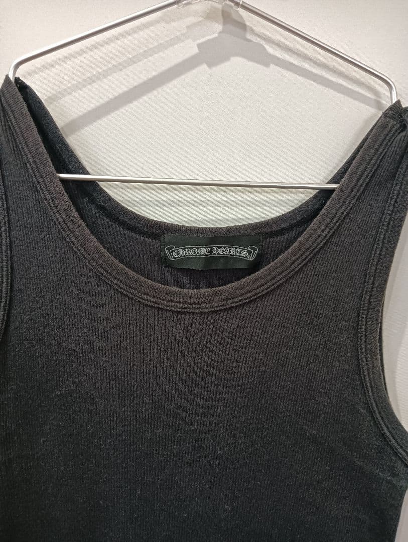 Chrome Hearts タンクトップ 黒 SS CHROME HEARTS WWW_HOMU-JOURNEY_COM