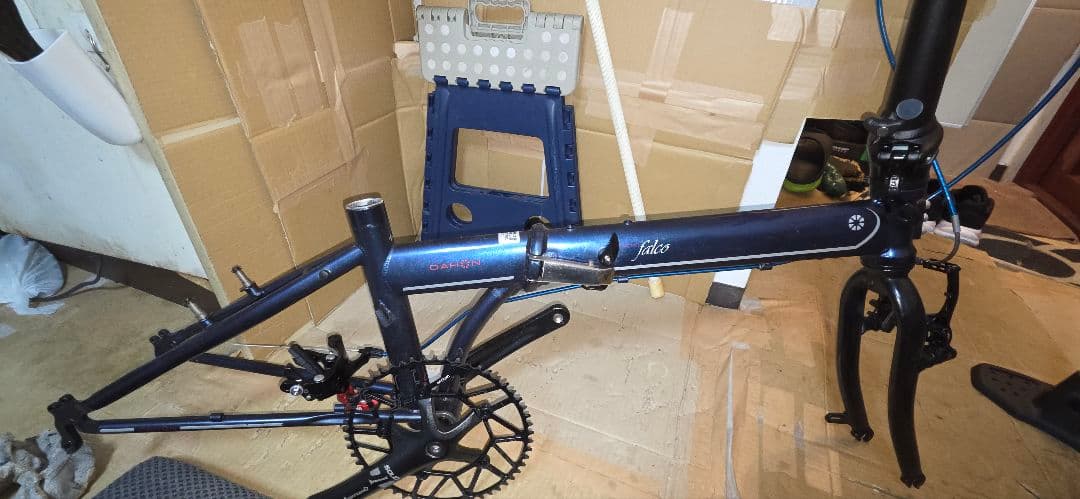 スピードファルコ折りたたみ自転車フレーム